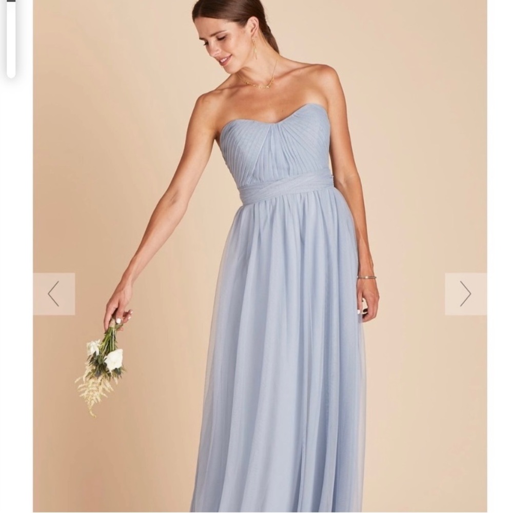 BIRDY GREY - CHRISTINA CONVERTIBLE DRESS
TULLE DUSTY BLUE - size M